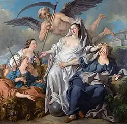 Die Zeit enthüllt die Wahrheit (1733), National Gallery (London)