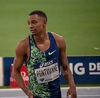 Jean-Marc Pontvianne Rang zwölf mit 16,31 m
