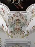 Stuckdetail in der Franz-Xaver-Kapelle