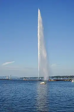 Der Jet d’eau
