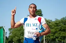 Jimmy Vicaut kam auf den sechsten Platz