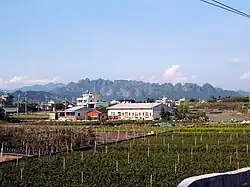 Landschaft um Jiujiufeng (九九峰)