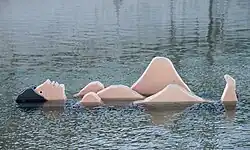 Skulpturen im Lago das Tágides, Parque das Nações, Lissabon, 2016