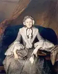 Bildnis einer alten Dame, um 1755