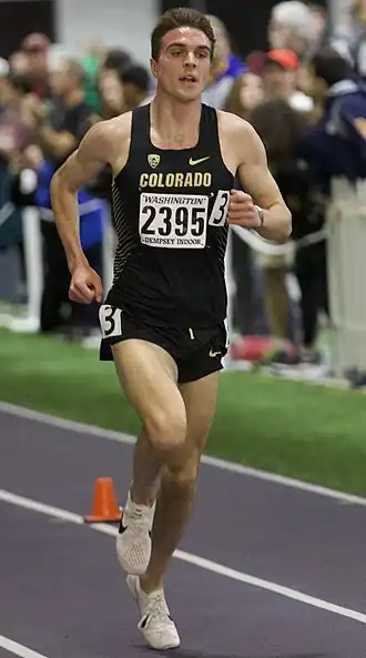 Joe Klecker erreichte Platz neun