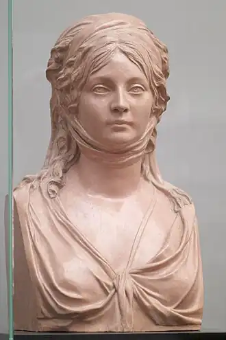 Prinzessin Luise von Preußen, Pappmaché rosagetönt, Alte Nationalgalerie, Berlin