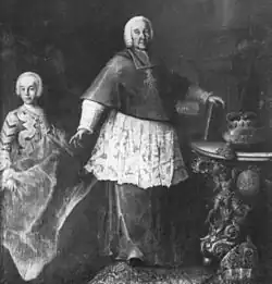 Darstellung auf einem Gemälde