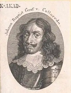 Johann Baptist II. von Colloredo (1598–1649), kaiserlicher General und venezianischer Feldmarschall