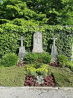 Grabstätte von Johanna Spyri auf dem Friedhof Sihlfeld