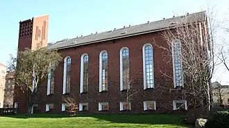 Johannes Døbers Kirke, Westfassade