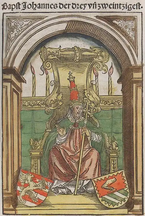 Johannes XXIII. in der zeitgenössischen Konstanzer Konzilschronik von Ulrich Richental