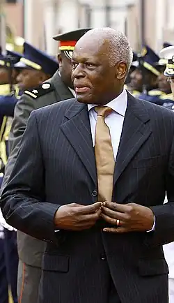 Der ehemalige Präsident José Eduardo dos Santos (2007)
