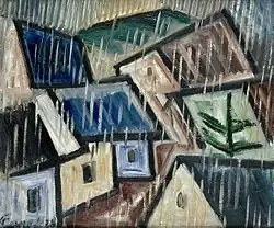 Landschaft im Regen (1928)
