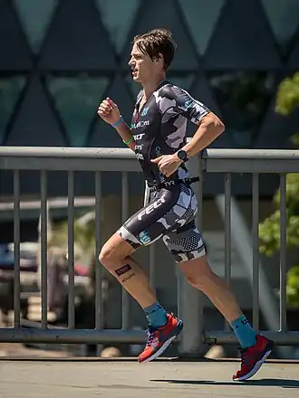 Joshua Amberger beim Ironman Germany (Ironman European Championships) in Frankfurt am Main (2018)