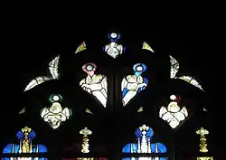 Maßwerk mit musizierenden Engeln