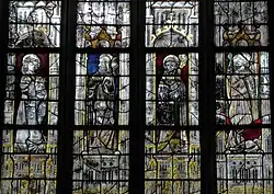 Apostel Johannes, Jakobus der Ältere, heiliger Bertrand und Erzengel Michael