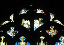 Maßwerk mit musizierenden Engeln