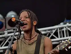 Stark präsent bei christlichen Großveranstaltungen ist Judy Bailey, die inzwischen in Deutschland lebt