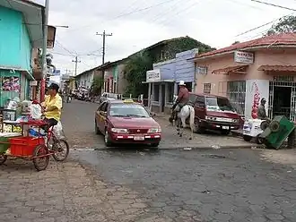 Straße in Juigalpa