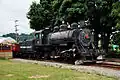 Lok Nr. 15 im Bahnhof Chehalis