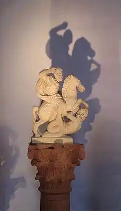 Jupiterskulptur einer Gigantensäule