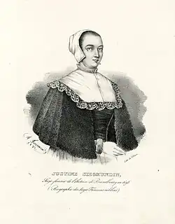 Justine Siegmundin († 1705)