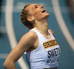 Justyna Święty – ausgeschieden als Fünfte des dritten Halbfinals