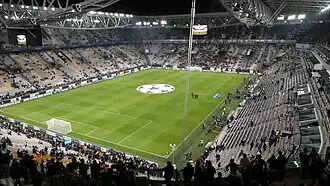 Der Innenraum des Juventus Stadium 2013