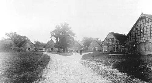 Ortsansicht um 1900