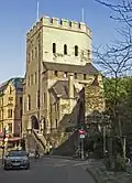 Köln, Severinstorburg, von Westen gesehen