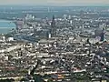 Luftaufnahme der Kölner Innenstadt