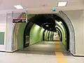 Eine Unterführung in der Station Bostancı