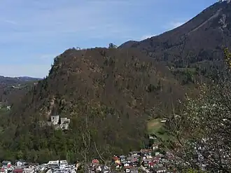 Kühberg mit Schloss Neuhaus