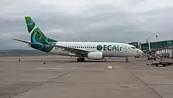 Boeing 737-700 der Equatorial Congo Airlines