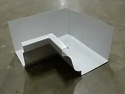 K-Style Gutter: Eckteil (Aluminium)