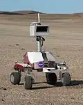 NASAs Rover „K10“ mit vier Fahr-Dreh-Modulen.