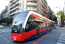 Straßenbahn in Belgrad (Serbien)
