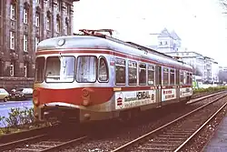 ET 203 am Bahnhof Köln-Hohenzollernbrücke (um 1978)