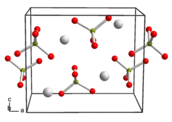 Kristallstruktur von Kaliumperbromat