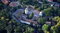 Burg Osterfeld, Luftaufnahme (2018)