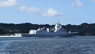 KNM Helge Ingstad (F313) August 2018