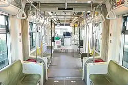 Kagoshima, Serie 7000: Fahrgastraum