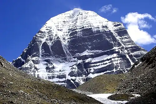 Die Nordseite des Kailash
