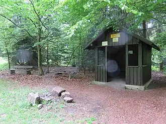 Schutzhütte auf dem Kaisergarten