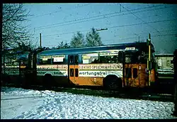 Ein Kaiserslauterer HS 160 OSL-G im Januar 1979