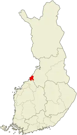 Lage von Kalajoki in Finnland