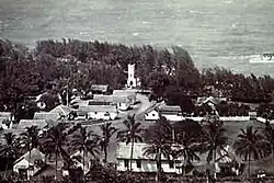 Älteres Foto des Hauptortes Kalaupapa