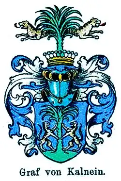 Wappen der Grafen von Kalnein