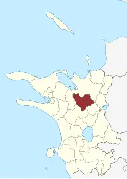 Lage des Viskinge Sogn in der Kalundborg Kommune