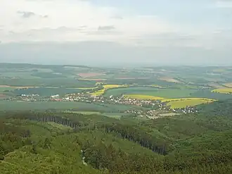 Blick vom Turm nach Norden